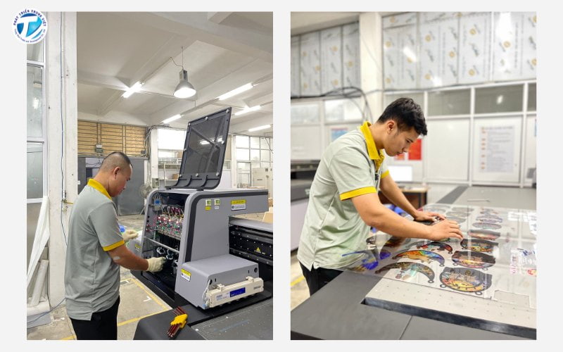 Đội ngũ kỹ thuật chuyên sâu về máy in UV và máy in công nghiệp
